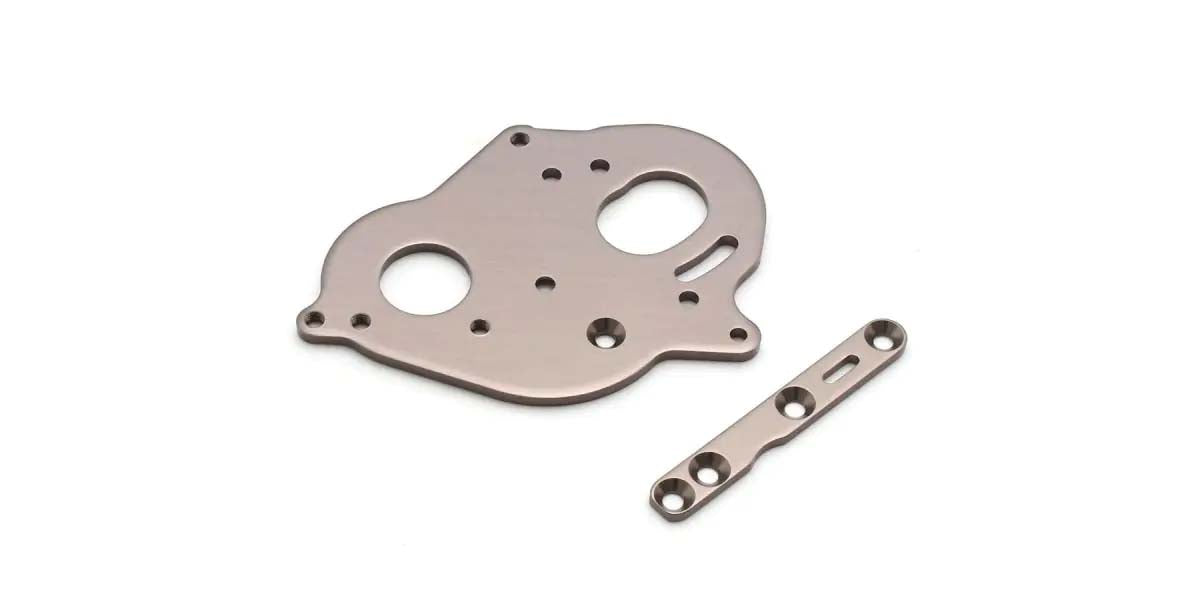 Kyosho - Motor Plate Ultima - Gun Metal - K.UT009GM 1:10 Parts -Legendary