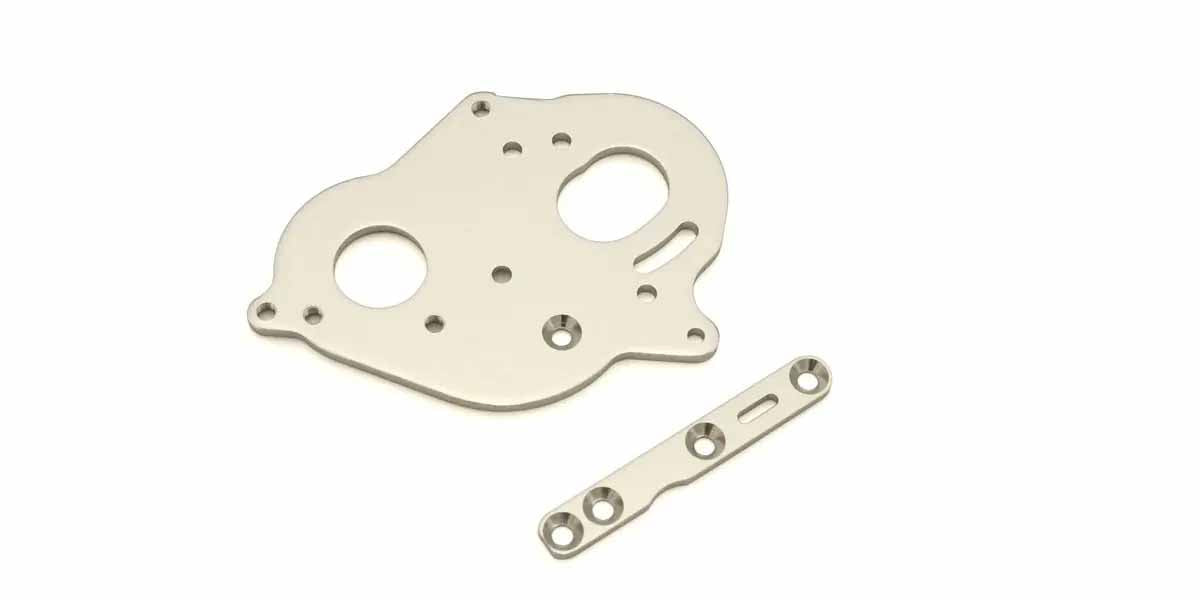 Kyosho - Ultima Motor Plate - Silver - K.UT009SB 1:10 Parts -Legendary