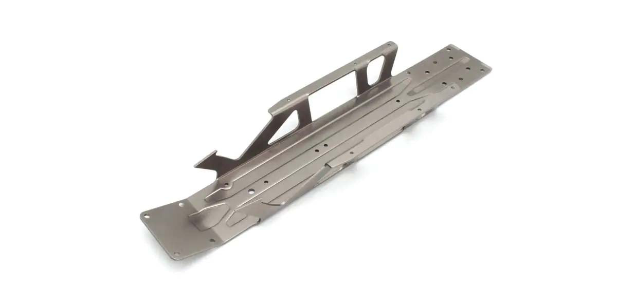 Kyosho - Main Chassis Ultima - Gun Metal - K.UT010GM 1:10 Parts -Legendary
