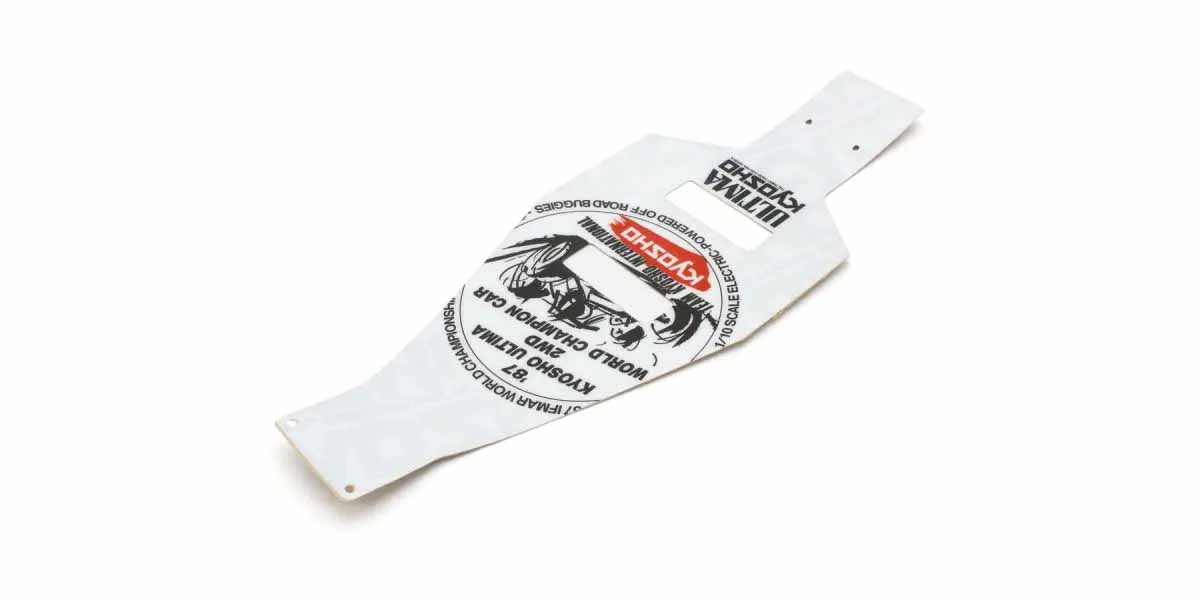 Kyosho - Ultima JJ Limited Edition Chassis Protector Sheet - K.UTW015 1:10 Parts -Legendary
