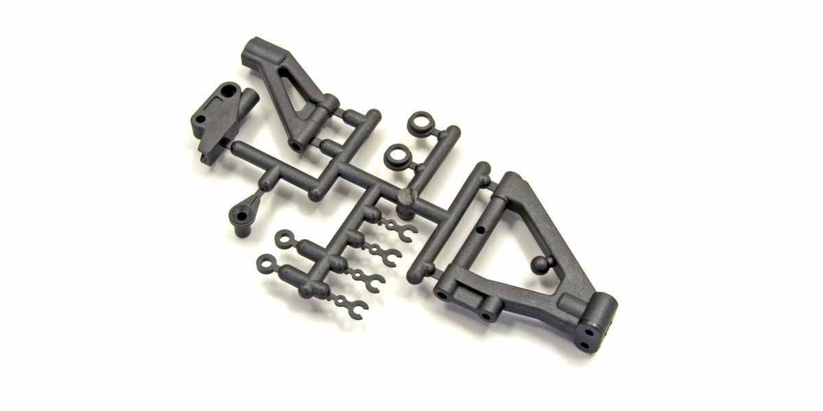 Kyosho - Front Suspension Arm Set V-One R4 (R4/R4 Evo) (2) - K.VZ404B 1:10 Parts Competition