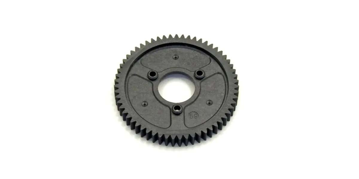 Kyosho - 1st Spur Gear (59T) V-One R4 (R4/R4 Evo) - K.VZ412-59C 1:10 Parts Competition