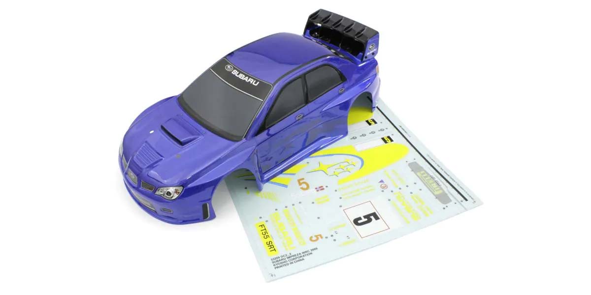 Kyosho - Body shell set 1:10 FW06 Subaru Impreza WRC 2006 - K.VZB017B BODYSHELL & DECO