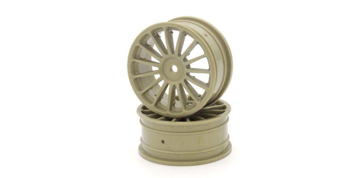 Kyosho - Wheel 15-Spoke 24mm Gold Fazer-FW06 (2) - K.VZH003GB WHEELS & TYRES