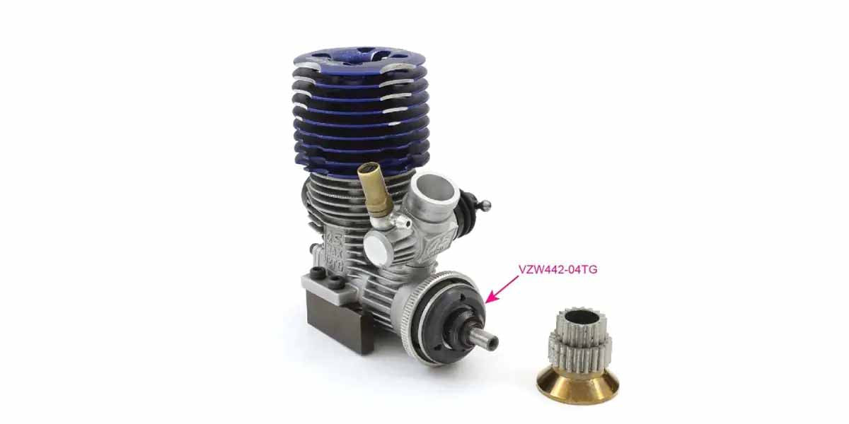 Kyosho - V-One R4 3-D Clutch Evo2 Clutch Shoe (OS12TG) - K.VZW442-04TG 1:10 Parts Competition