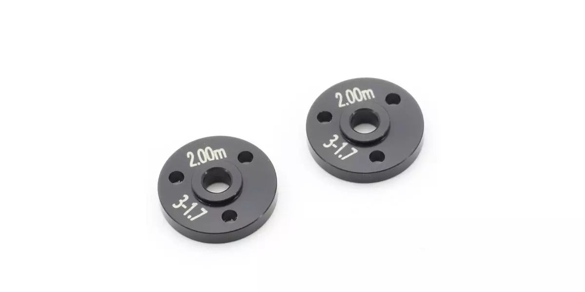 Kyosho - RB7.5 / ZX7.5 Big Bore Shock Piston (DC13/2.0-370) - K.W5312-08 1:10 Parts Competition