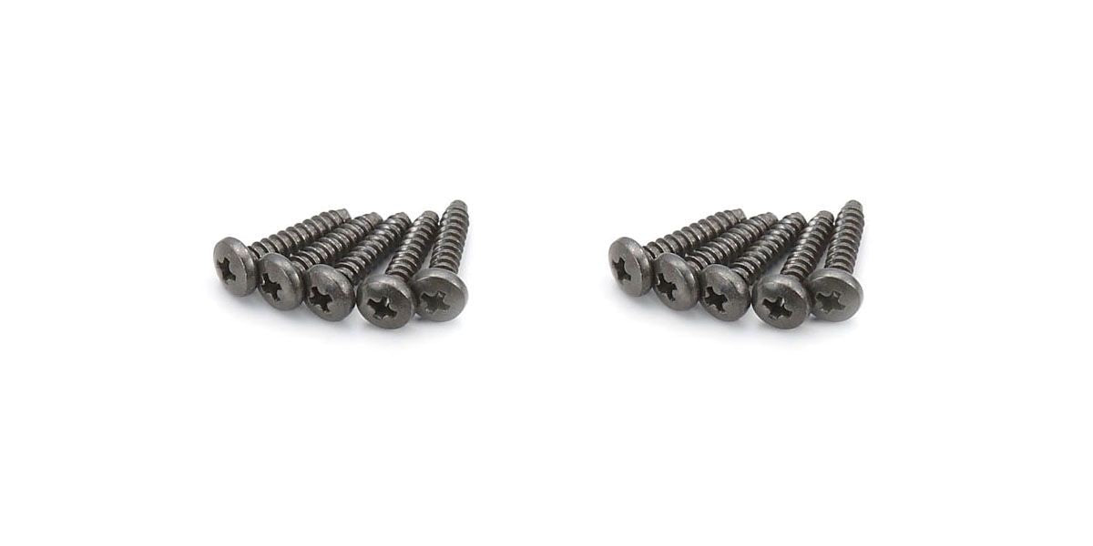 Kyosho - Bind Head TP Screws M2.6x12mm (10) - K.1-S02612TPB