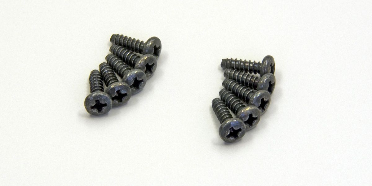 Kyosho - Bind Head TP Screws M3x10mm (10) - K.1-S03010TP