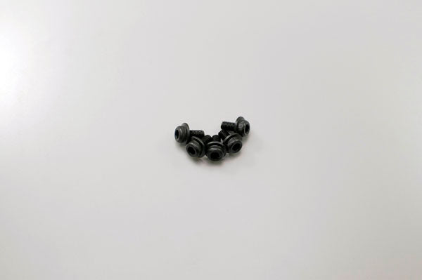 Kyosho - Metallic Flanged Cap Screw M3x6mm (5) - K.1-S23006F
