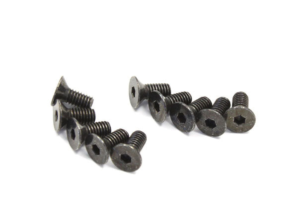 Kyosho - Hex Flat Head Screws M2.6x6mm (10) - K.1-S32606H