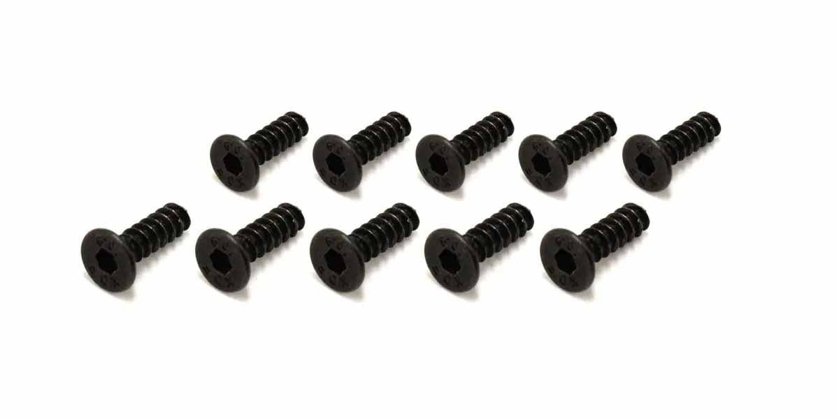 Kyosho - TP Hex Flat Head Screws M3x8mm (10) - K.1-S33008TPH
