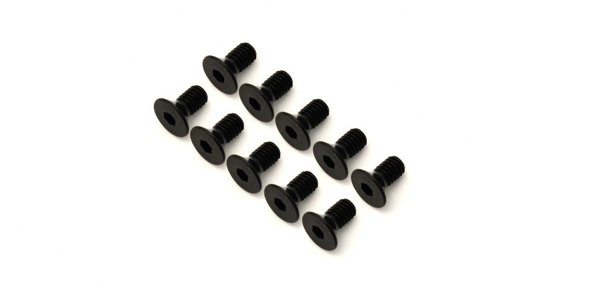 Kyosho - Hex Flat Head Screws 4x8mm (10) - K.1-S34008H