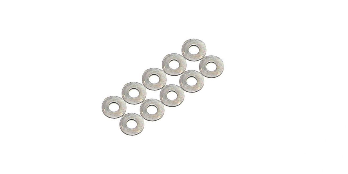 Kyosho - Washers M2x6x0.4mm (10) - K.1-W200604