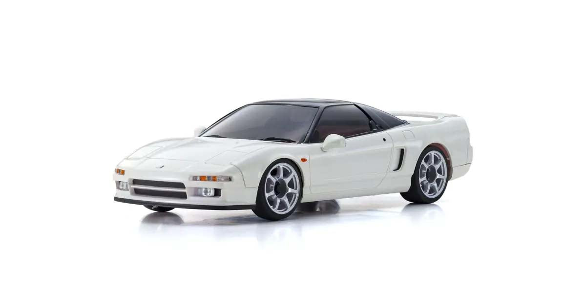 Kyosho - *CLEARANCE* Mini-Z MR03 RWD Readyset Honda NSX Blanche (N-RM) - K.32352W MR-03 RWD Series