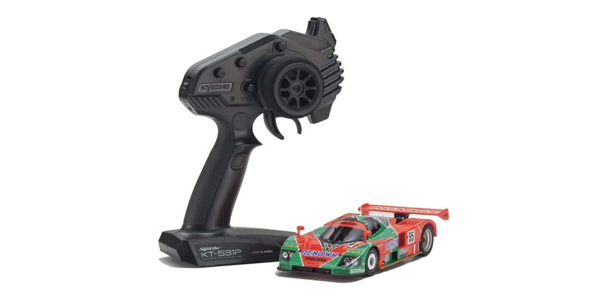 Kyosho - Mini-Z MR04 RWD Mazda 787B No.55 LM 1991 Winner (W-LM/KT531P) - K.32361RE MR-03 RWD Series