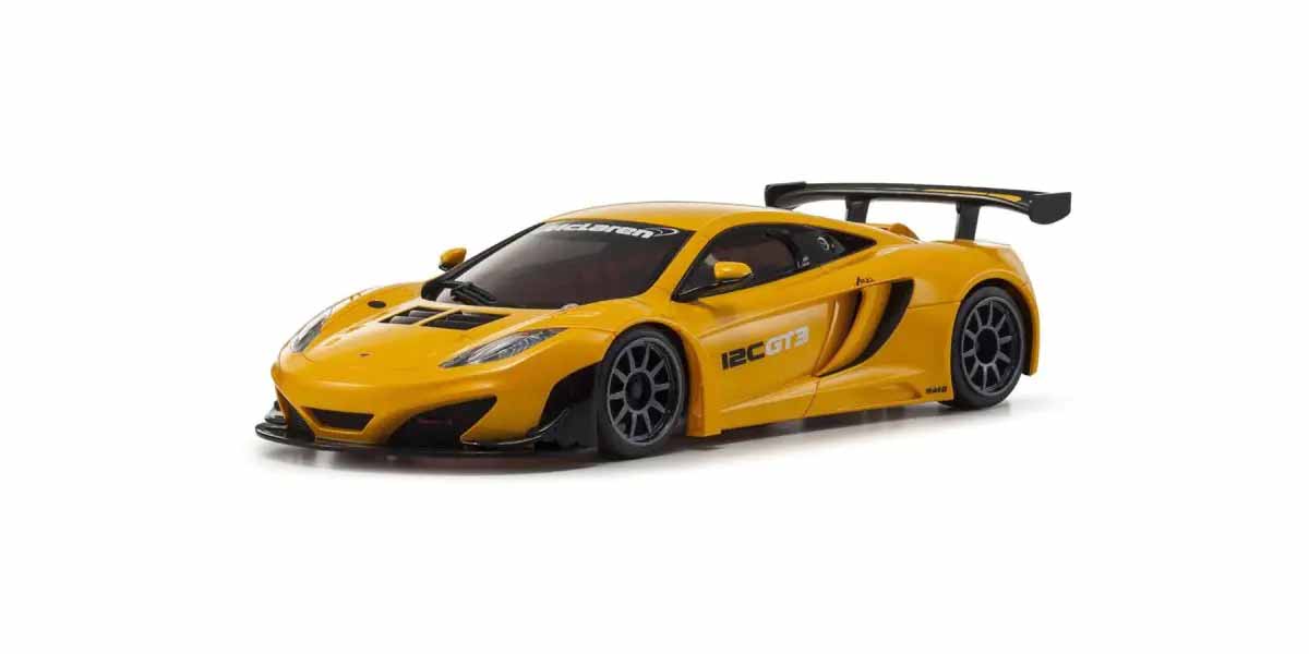 Kyosho - Mini-Z MR04 RWD McLaren 12C GT3 2013 Orange (W-MM/KT531P) - K.32366OR MR-03 RWD Series
