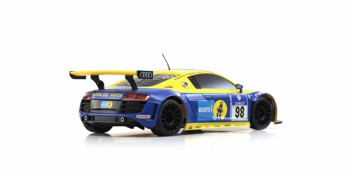 Kyosho - Mini-Z MR04 RWD Audi R8 LMS NBG2010 #98 Bilstein (W-MM/KT531P) - K.32371BT MR-03 RWD Series