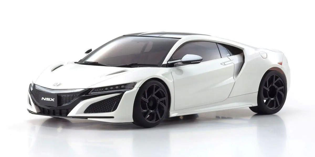 Kyosho - Mini-Z MR04 RWD Honda NSX 130R White (W-MM/KT531P) - K.32376W MR-03 RWD Series