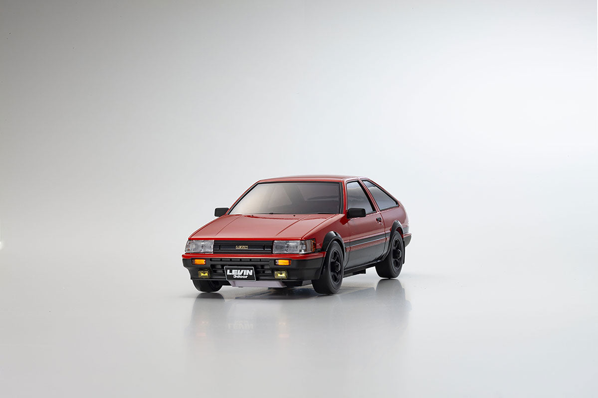 Kyosho - Mini-Z AWD Toyota Corolla Levin AE86 Red-Black (MA020N-L/KT531P) - K.32641RBK AWD SPORTS Series