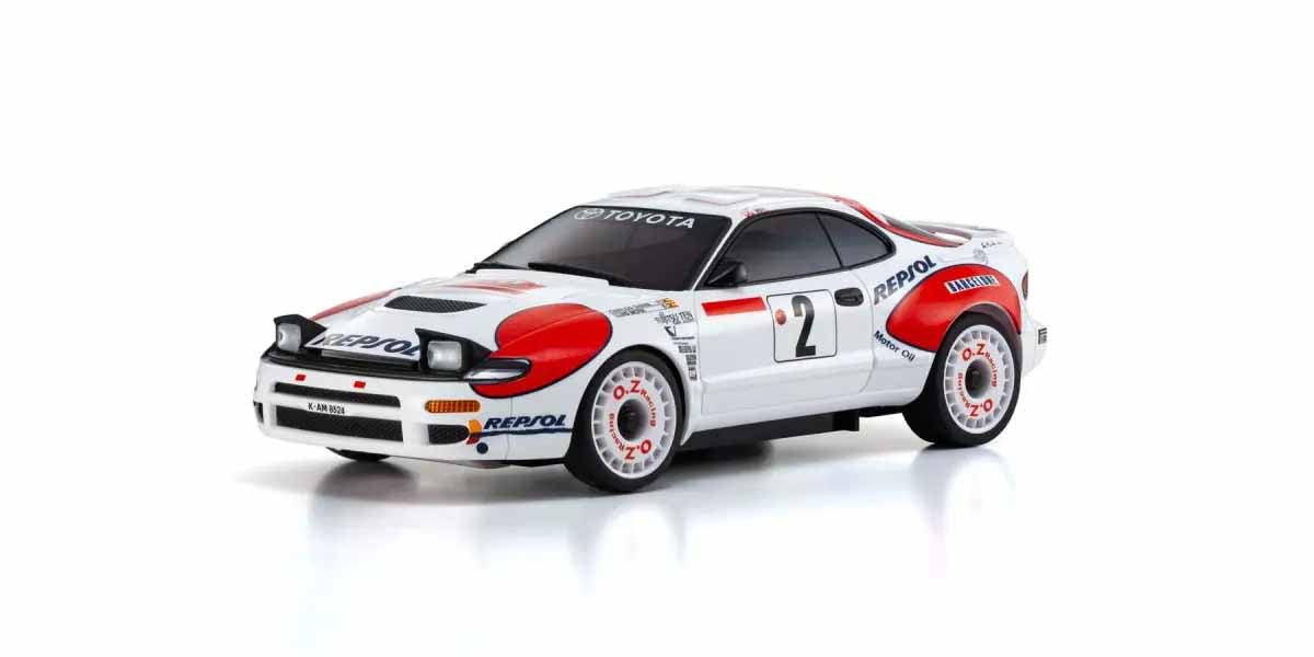 Kyosho - Mini-Z AWD Toyota Celica 4WD No.2 WRC1992 (MA020N-M/KT531P) - K.32654CS AWD SPORTS Series