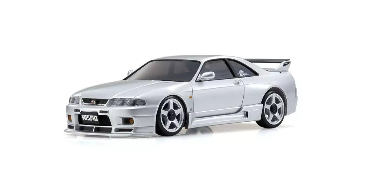 Kyosho - Mini-Z AWD Nissan Skyline GT-R R33 Nismo Silver (MA020N-L) - K.32659S AWD SPORTS Series