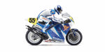 Kyosho - Moto Hanging On Racer S.R.T. Suzuki RGV 1992 1:8 Kit - K.34935T1B 1:8 MOTO HANGING ON RACER Series