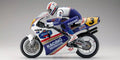 Kyosho - Moto Hanging On Racer Honda NSR 1991 1:8 Kit - K.34937T1 1:8 MOTO HANGING ON RACER Series