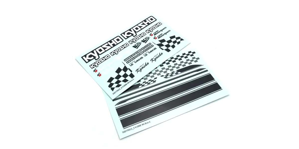 Kyosho - Decal Sheet Motor Sports - K.36278 STICKERS