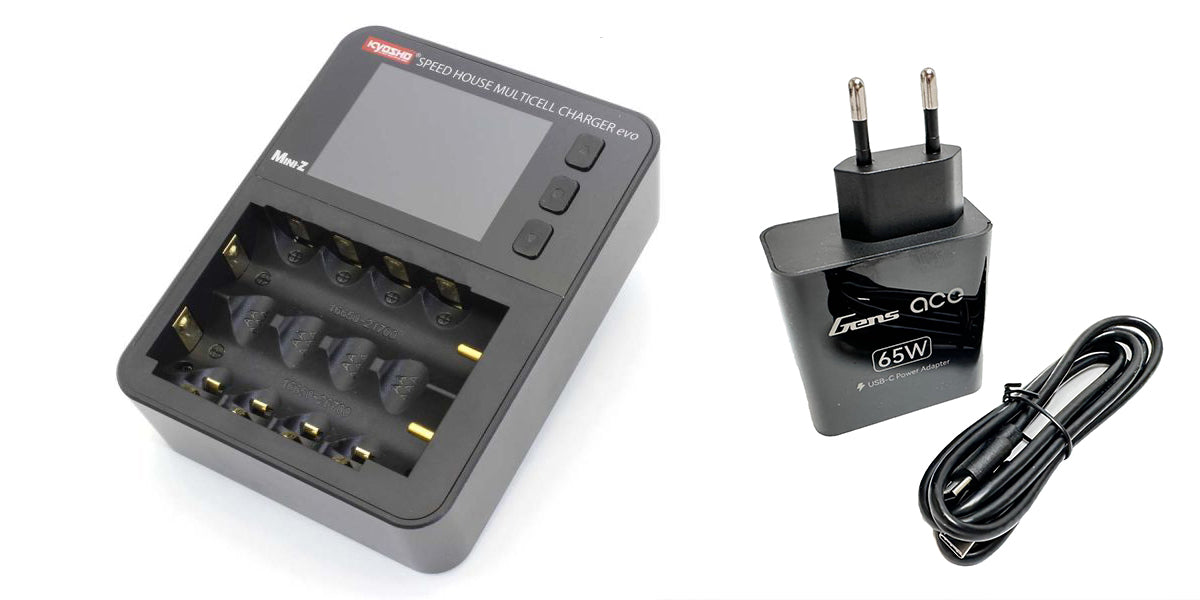 Kyosho - Speed House Multi-Cell Evo Charger Mini-Z - K.72012 MINI-Z RACER