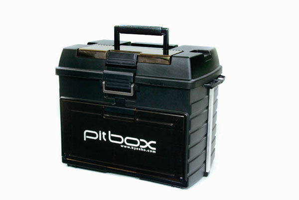 Kyosho - DeLuxe Edition Black Pitbox 542x300x397mm - K.80460