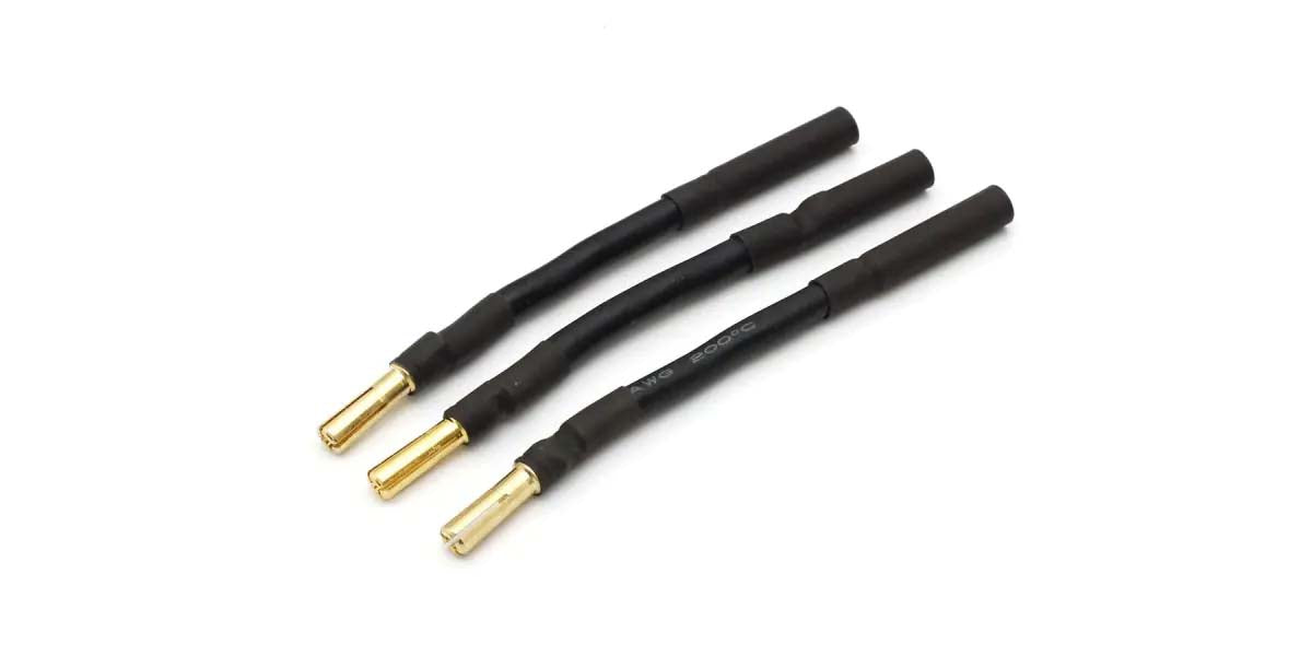 Kyosho - Extention Cable 4mm. Bullett - K.82247-02 ACCESSORIES