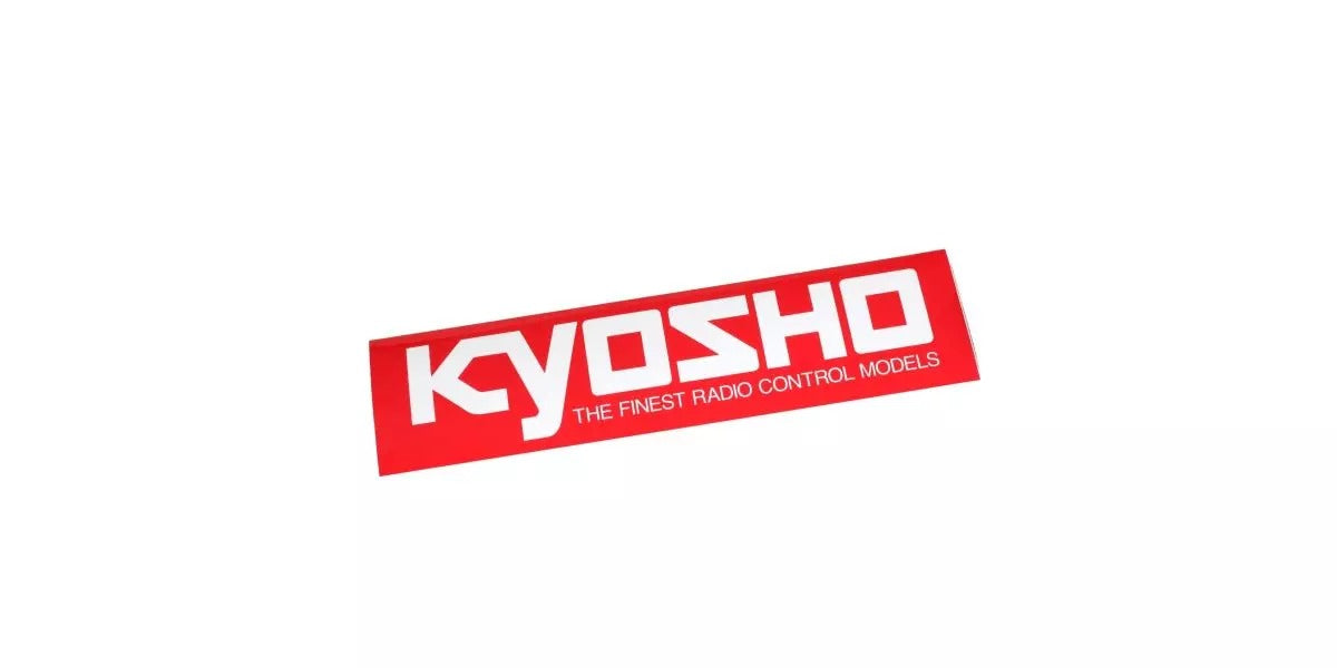 Kyosho - Square Sticker Logo (L/360x90mm) - K.87004B STICKERS