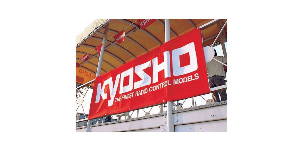 Kyosho - Large Track Banner (600x1800mm) Polyester - K.87008