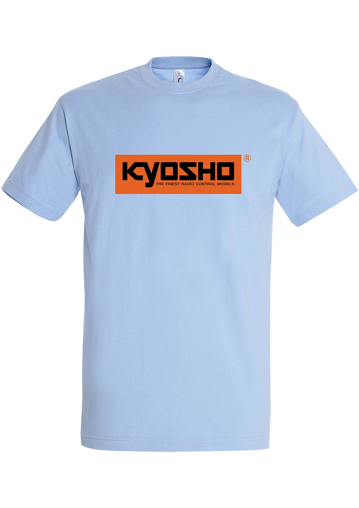 Kyosho - T-Shirt Spring 24 Sky Blue/Orange - XL - K.88252-XL TEAMWEAR