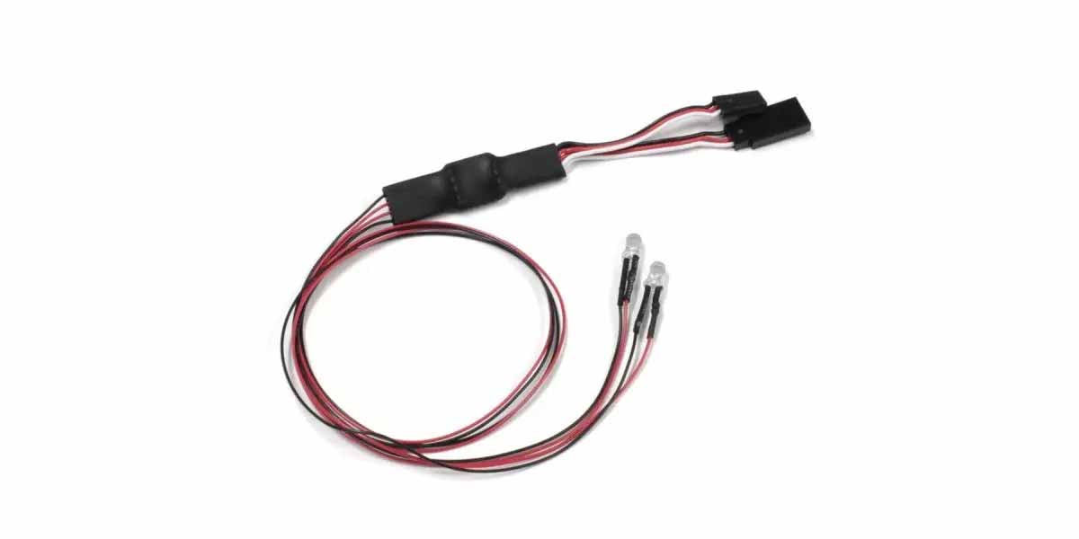 Kyosho - LED Light Unit (Diam=5/L=400/Clear/2 Bulbs) - K.97054-2C ACCESSORIES