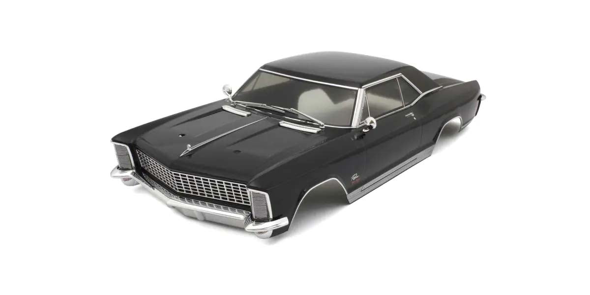 Kyosho - Fazer FZ02 1:10 Buick Riviera 1965 Body Set - Black - K.FAB711BK BODYSHELL & DECO