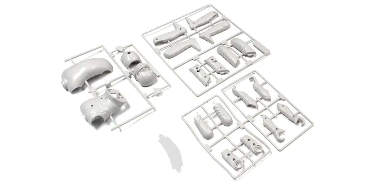 Kyosho - Hanging-On Racer Rider Set - K.GP112B 1:8 MOTO Parts
