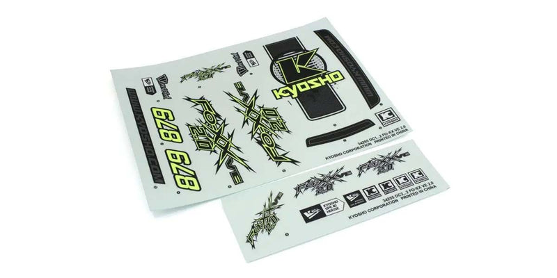 Kyosho - Decal FO-XX VE 2.0 - K.MAB305Y-1 BODYSHELL & DECO