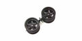 Kyosho - Optima Black 1.7 inches 5 Spokes Wheel (2) - K.OTH244BKB WHEELS & TYRES