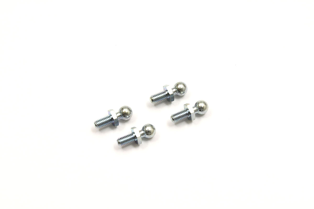 Kyosho - Ultima RB7.5 / Lazer ZX7.5 Ball Stud 4.8mm (M/4pcs) (97050M) - K.UB048 1:10 Parts Competition