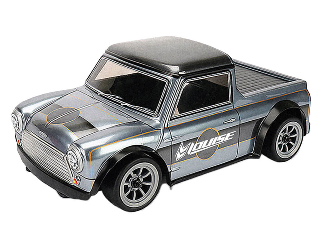 Louise RC - M-Chassis (210mm) MINI Cooper PICK UP Body Set in Clear Lexan - For 1/10 Tamiya MTC (W-170mm x Wheelbase-210mmmm) M03, M05, MB01, LMX (LNBA806)