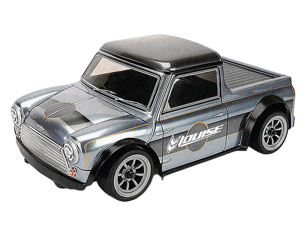 Louise RC - M-Chassis (210mm) MINI Cooper PICK UP Body Set in Clear Lexan - For 1/10 Tamiya MTC (W-170mm x Wheelbase-210mmmm) M03, M05, MB01, LMX (LNBA806)