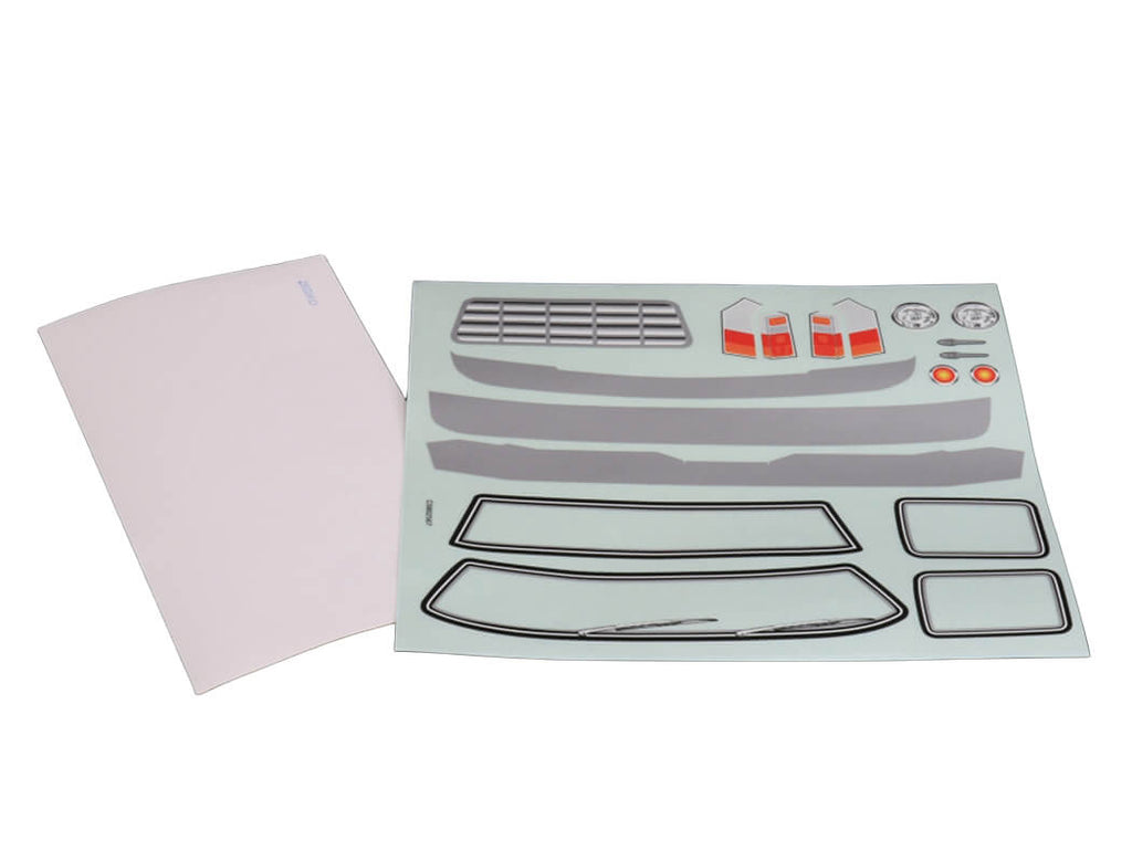 Louise RC - M-Chassis (210mm) MINI Cooper PICK UP Body Set in Clear Lexan - For 1/10 Tamiya MTC (W-170mm x Wheelbase-210mmmm) M03, M05, MB01, LMX (LNBA811)