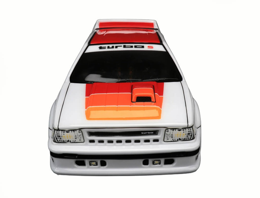 Louise RC - M-Chassis (225mm) Toyota Starlet Body Set in Clear Lexan - For 1/10 Tamiya MTC (W-170mm x Wheelbase-225mmmm) M03, M05, MB01, LMX (LNBA812)