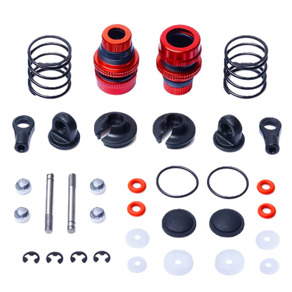 LC RACING - Aluminium threaded 1/10 Car shock absorbers Kit – 2pcs (PTG-2TC) - Part Number LC6280 (L6280)
