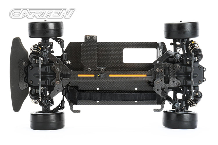 Carten - M210 1/10 Racing Grade Carbon Composite M-CHASSIS (210mm Mini wheelbase) KIT Form - (Requires all electrics, & body etc)