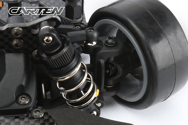 NEW Carten Nascar Spec - 4wd MTC 210mm Wheelbase Kit + Body Combo (Micro 1/10 AKA 1/12th)