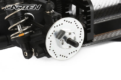 Carten - M210 1/10 Racing Grade Carbon Composite M-CHASSIS (210mm Mini wheelbase) KIT Form - (Requires all electrics, & body etc)