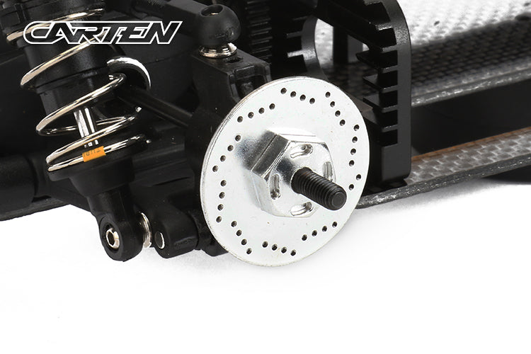NEW Carten Nascar Spec - 4wd MTC 210mm Wheelbase Kit + Body Combo (Micro 1/10 AKA 1/12th)