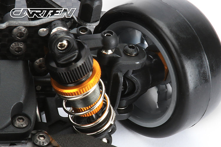 Carten - M210R 1/10 Racing Grade Carbon Fibre M-CHASSIS (210mm Mini wheelbase) KIT Form - (Requires all electrics, & body etc)